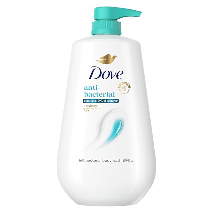 Dove Dove Body Wash with Pump Antibacterial For All Skin Types Protects from Dryness 30.6 oz Korean face wash