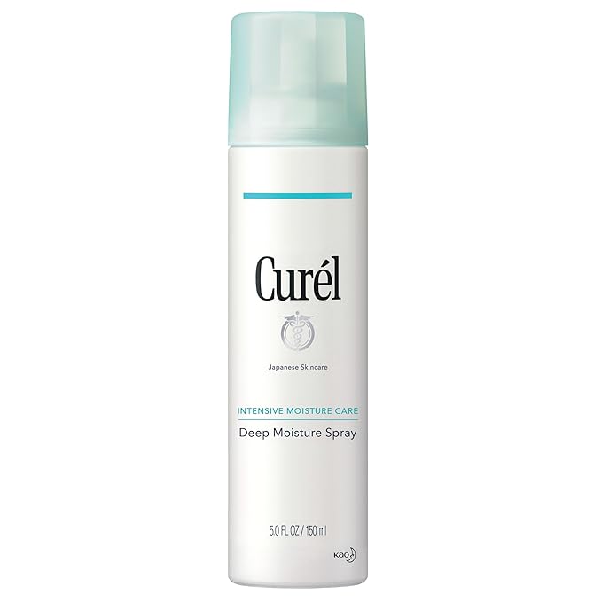 Curel Curel Japanese Skin Care Deep Moisture Spray, Spray on Moisturizer for Dry Skin, Face Hydrating Spray with Ceramides, 5 Oz Moisturiser