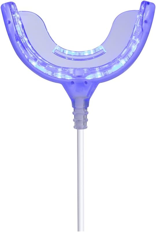 FUREIN SMILE Teeth Whitening Accelerator Light, 32x Blue LED Light Mouth Tray Teeth Whitening Enhancer Light Trays Connected with iPhone/Android/USB for Home Use skincare