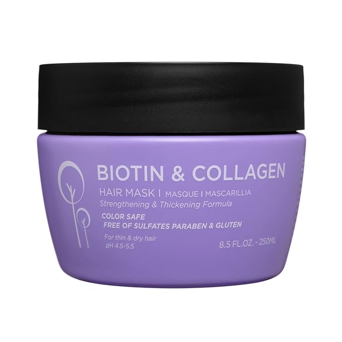 L LUSETA Luseta Biotin & Collagen Hair Mask for Dry & Damaged Hair and Growth-Thickening