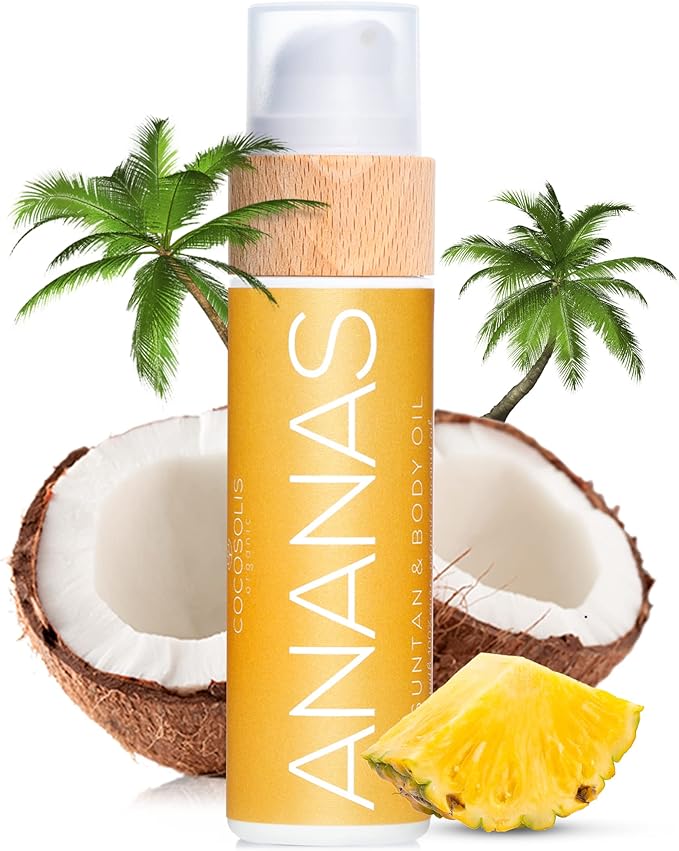 COCOSOLIS COCOSOLIS ANANAS Tanning Bed Lotion Accelerator with Vitamin E & Pineapple Scent Moisturiser