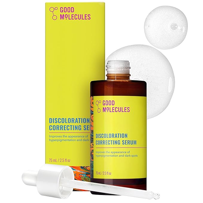 Good Molecules Good Molecules Discoloration Correcting Serum - Tranexamic Acid and Niacinamide Serum to Target Dark Spots and Hyperpigmentation - Skin Care for Face Serum
