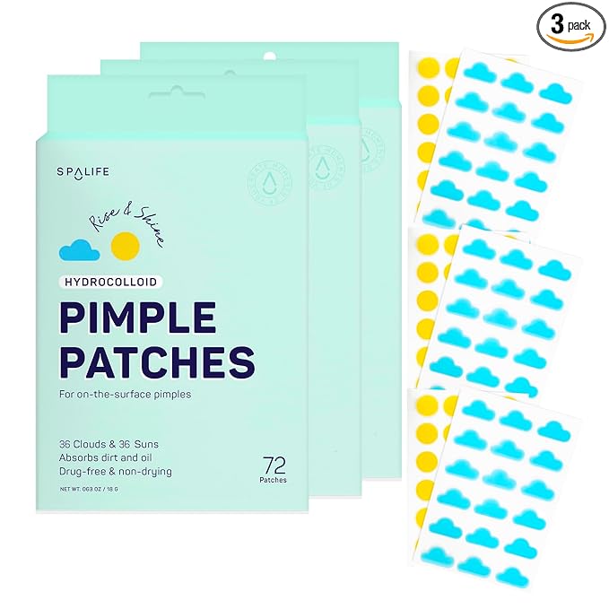 SpaLife Beauty Rise & Shine Pimple Patches 216 Count