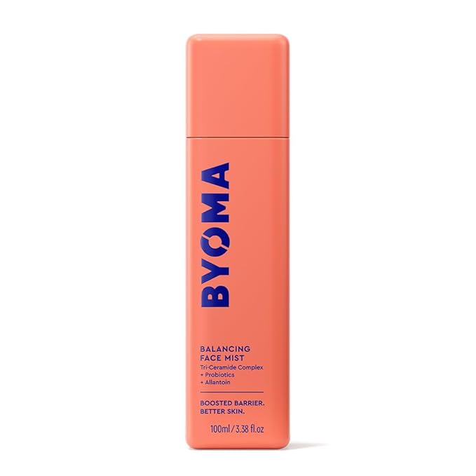 BYOMA BYOMA Balancing Face Mist - pH Balanced Face Toner with Ceramides, Probiotics & Allantoin - Alcohol Free Toner Spray - Balance, Soothe & Refresh Throughout The Day - 3.38 fl. oz Toner