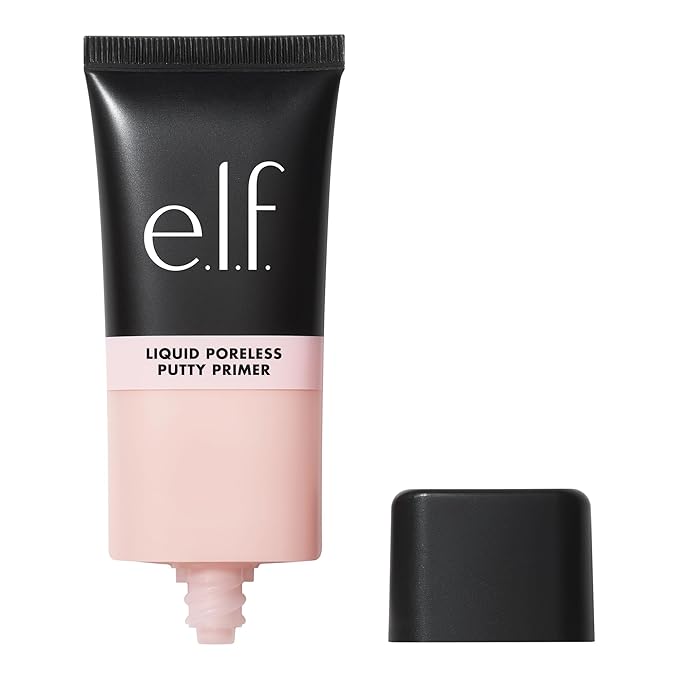 e.l.f. e.l.f. Liquid Poreless Putty Primer, Lightweight Face Primer For Long-lasting Makeup Wear, Creates A Smooth Complexion, Vegan & Cruelty-free skincare