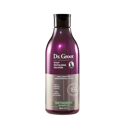 Dr. Groot Dr. Groot Hair Thickening Shampoo, Korean Hair Care with Biotin, Rosemary Oil to Help Volumize Thinning, Damaged Hair, Hydrate Hair and Scalp, Biotin Shampoo, Scalp Revitalizing Solution skincare