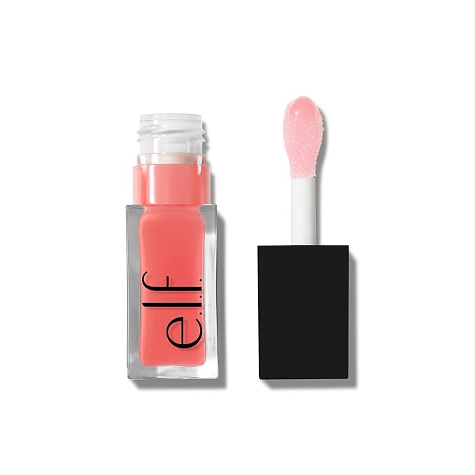 e.l.f. Glow Reviver Lip Oil, Nourishing Tinted Lip Oil For A High-shine Finish, Infused With Jojoba Oil, Vegan & Cruelty-free, Pink Quartz Korean face wash