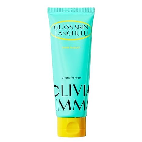OLIVIAUMMA OLIVIAUMMA Glass Skin Tanghulu Shine Muscat Foaming Cleanser - Korean Face Wash for All Skin Types - Foam Cleanser for Radiant Skin - Deep Cleansing, Moisturizing, and Antioxidant-Rich - 120ml Water Cleanser