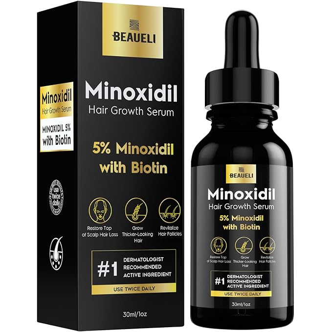 beaueli 5% Minoxidil for Men & Women Hair Growth, Beard Growth, Hair Loss Treatment, Unisex Adult, Unscented Foam, 1oz Korean face wash