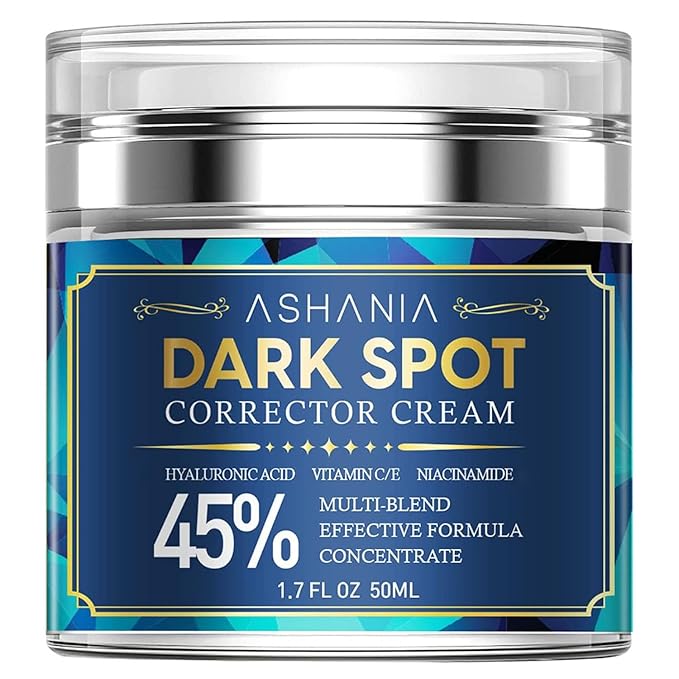 Ashania Dark Spot Remover for Face and Body: Dark Spot Remover - Melasma, Freckle, Sun Spot, Age Spot Remover Advanced Formula with Niacinamide for Women and Men(1.7 Fl Oz) skincare