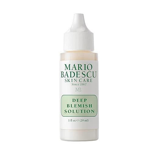 Mario Badescu Deep Blemish Solution, Spot Treatment for Face with Potent Zinc Oxide