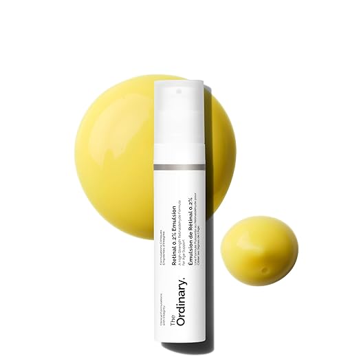 The Ordinary Retinal 0.2% Emulsion, High-Strength Retinoid Serum for Advanced Anti-Aging Support, 0.5 Fl Oz Serum