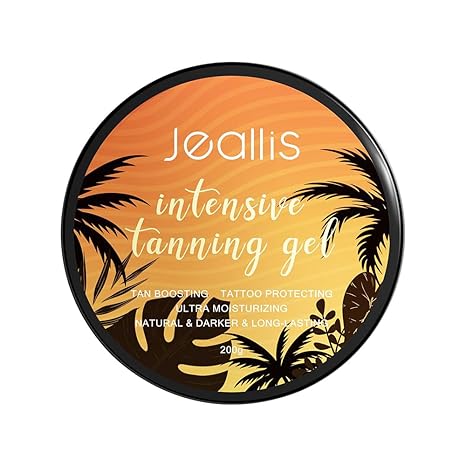 jeallis Jeallis Extreme Dark Intensive Tanning Luxe Gel Mango, Tan Accelerator for Outdoor Sun and SunBeds, Sun Butter for Natural Faster Darker Tan 6.8oz skincare