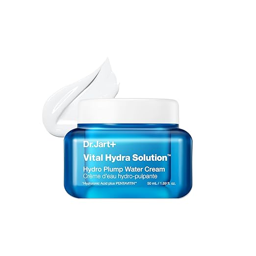 Dr.Jart+ Vital Hydra Solution Water Cream Glow Hydrating Korean Face Moisturizer with Hyaluronic Acid for Glass Skin| Korean Skin Care, 1.69 Fl Oz Moisturiser