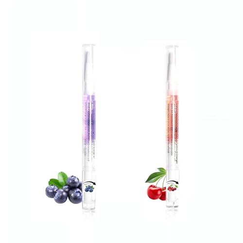SULLMAR SULLMAR 2pcs Cuticle Oil Pen Sweet Almond Nail Growth Serum and Repair Treatment Hydrating Oilfor DryCuticles and Skin CuticleBuddy Revitalize Nailswith Radiant Cosmetics