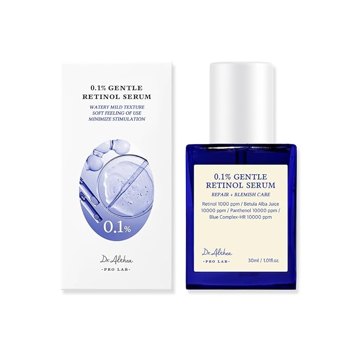 Dr.Althea Dr.Althea 0.1% Gentle Retinol Serum | Helps Reduce Wrinkles, Fine Lines, and Signs of Aging | Gentle Skincare for Day & Night | Korean Vegan Skin Care for All Skin Types Serum