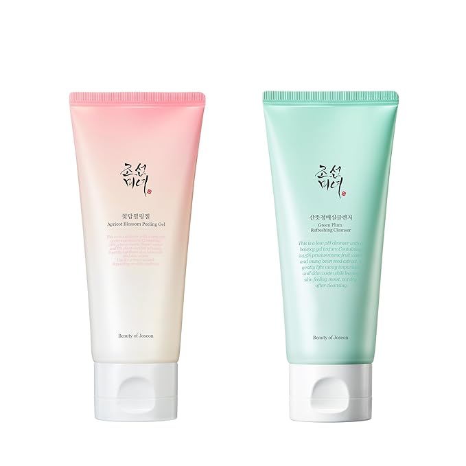 Beauty of Joseon Beauty of Joseon Apricot Blossom Peeling Gel Soft Exfoliating Face with Green Plum Refreshing Cleanser Gel Type Deep Pore Cleansing Korean Exfoliator