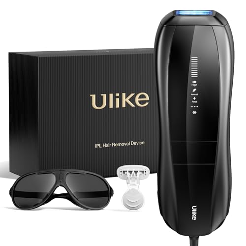 Ulike Ulike X IPL Hair Removal Device, Laser Hair Removal with Ice-Cooling, Dual Lights & Skin Senor for Nearly Painless & Long-Lasting Hair Removal, 3 Modes Tailored for Stubborn Hair, Gift for Smooth Skin skincare