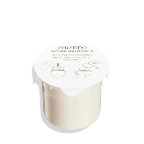 Shiseido Shiseido Future Solution LX Total Protective Cream SPF 30 Refill - 50 mL - Luxurious Anti-Aging Day Cream with Broad-Spectrum SPF 30 Protection - All Skin Types - Non-Comedogenic Sunscreen