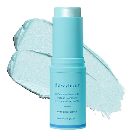 dewyhour dewyhour Under Eye Balm Stick for Dark Circles and Puffiness - Cooling Moisturizing Eye Cream for Wrinkles & Under Eye Bags | Under Eye Treatment | Korean Skin Care Eye Cream
