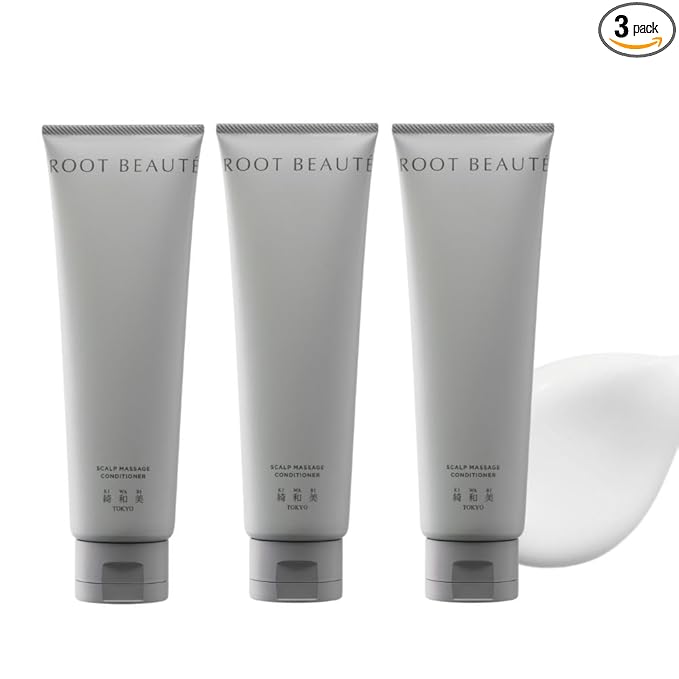 KIWABI KIWABI ROOT BEAUTÉ Scalp Conditioner – Hair Growth & Scalp Treatment for Thinning, Dry & Oily Scalp – Sulfate-Free Hair Conditioner for Women with 23 Botanicals for Lustrous & Healthy Hair (3-Pack) skincare