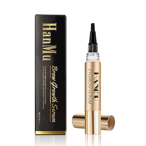 HANMU HANMU Eyebrow Growth Serum,For Rapid Enhancing Brow Growth Faster,Fuller,Thicker,Non Irritating Eye Brow Serum Enhancer 4ml Serum