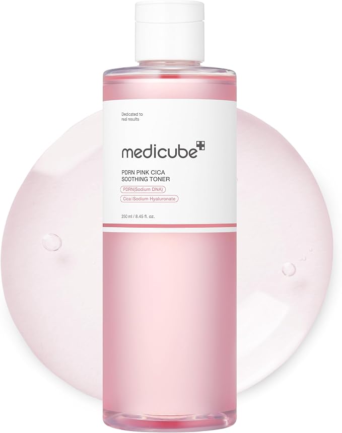 medicube medicube PDRN Toner Salmon DNA PDRN CICA Soothing Toner | Lightweight & Watery for Skin Boosting, Soothing and Calming | Uneven Skin Tone Care with Peptide & Niacinamide | Korean Skincare, 8.45 fl.oz Korean face wash