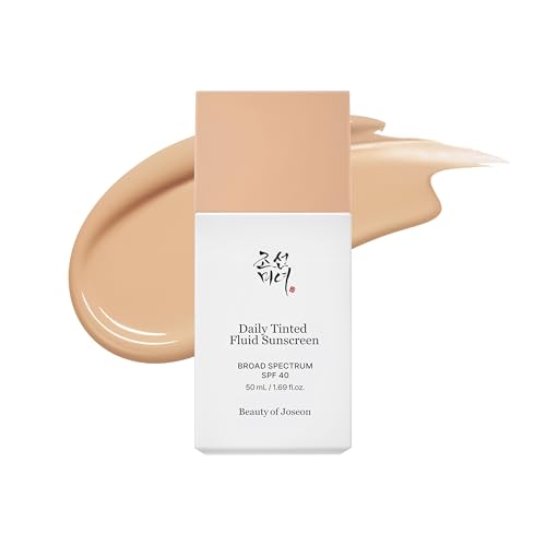 Beauty of Joseon Beauty of Joseon Daily Tinted Fluid Sunscreen 12 Shades for Face Moisturizing Broad Spectrum SPF 40 Korean Skincare 50ml, 1.69 fl.oz #LN110 Korean Makeup/Base