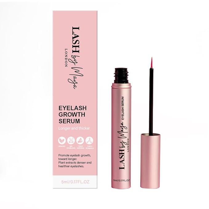 LASH by Maya LONDON Lash by Maya Serum,Official Authentic LASH by Maya LONDON,Eyelash Growth Serum,Lash Enhancing,Cruelty Free, Made in the USA-5ml Serum