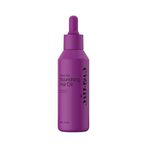 EVA·NYC Eva NYC Quick Absorbing Hair & Body Oil - Coconut + Argan Oil - Lightweight Formula No Residue - Anti-Frizz for Smooth Shiny Hair - Dermatologist Tested Safe - Warm Vanilla Scent - Travel Size 2 fl oz skincare