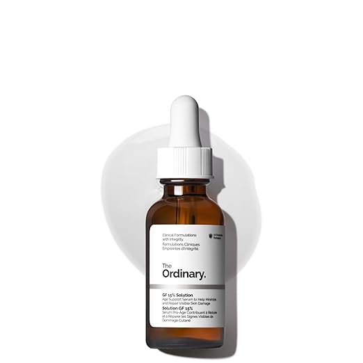 The Ordinary GF 15% Solution, Anti-Aging Formula for Visible Skin & Wrinkle Repair, 1 Fl Oz skincare