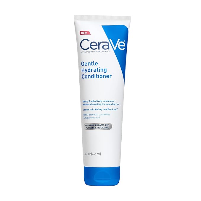 CeraVe CeraVe Gentle Hydrating Conditioner, Hair Conditioner With Ceramides, Niacinamide & Hyaluronic Acid, Sulfate Free & Color Safe, Moisturizing Conditioner For All Hair & Scalp Types Moisturiser