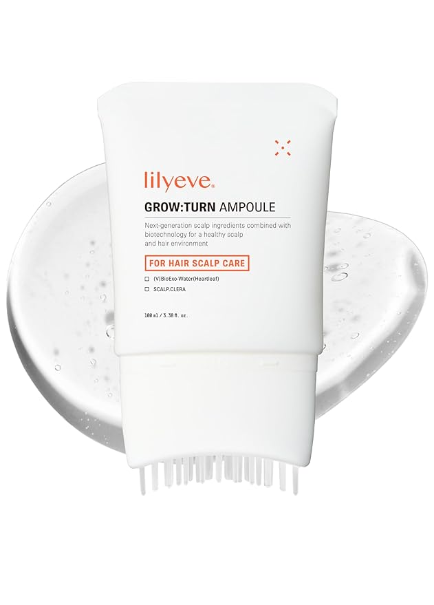 lilyeve lilyeve GROWTURN Hair Growth Serum with Built-in Brush, Heartleaf-Derived Exosomes to Revitalize, Korean Hair Care, 3.38 fl. oz. (Pack of 1) Korean face wash