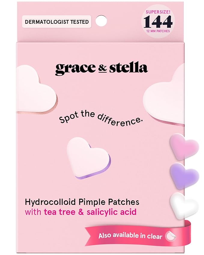grace & stella Award Winning Pimple Patches for Face