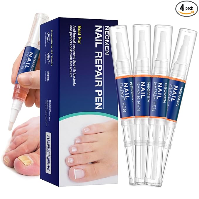 NEOMEN Nail Fungus Pen, Toenail Fungus Pen Treatment for Toenail & Fingernails, Fungal Nail Repair Pen For Nail Damage, Discoloration by Fungi-4pc skincare