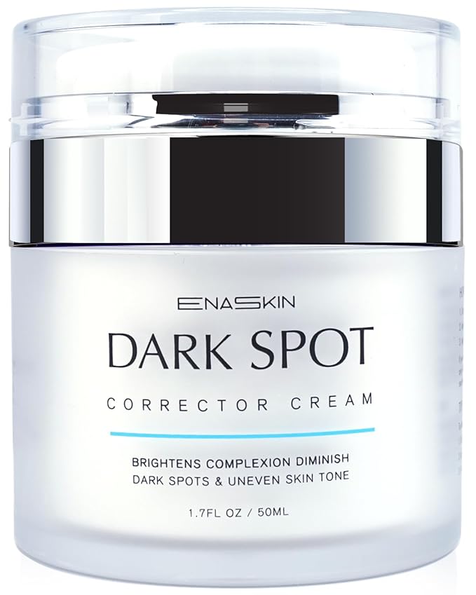 EnaSkin Dark Spot Remover for Face and Body: Hyperpigmentation Treatment - Natural Ingredient - Freckle/Melasma/Sun Spot/Age Spot Remover - Dark Spot Corrector Cream for Women and Men Moisturiser