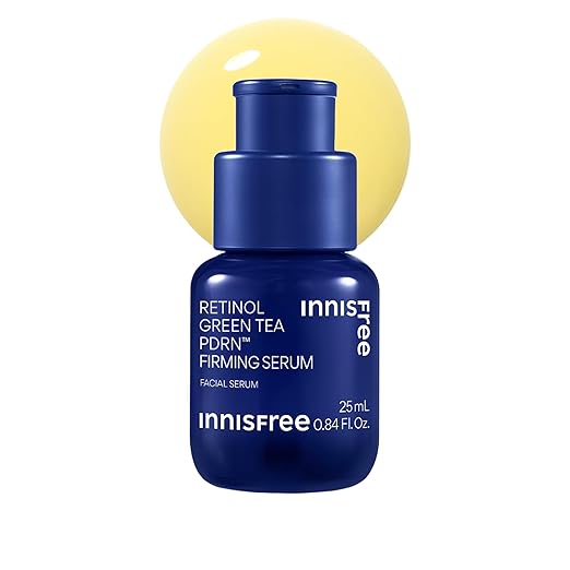 innisfree Green Tea Retinol PDRN Firming Serum - Vegan Korean Skincare for Fine Lines and Smoothing Skin Texture, Available in Gift Set Serum