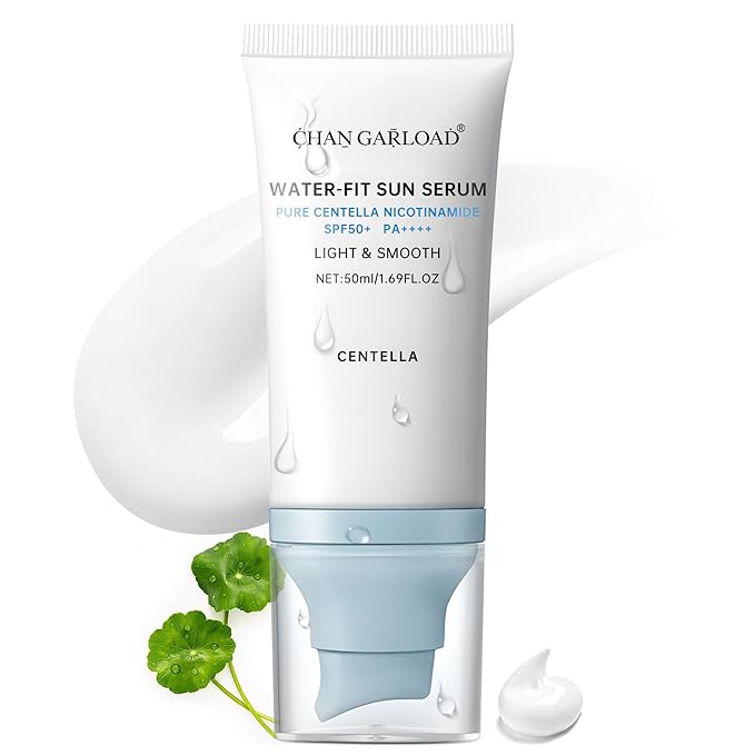 CHANGARLOAD Korean Sunscreen for Face & Body – SPF 50+ Madagascar Centella Mineral Sunblock with Tinted Moisturizer, Hyaluronic Acid & Niacinamide, Lightweight & Hydrating Korean Skin Care, 50ml Makeup/Base