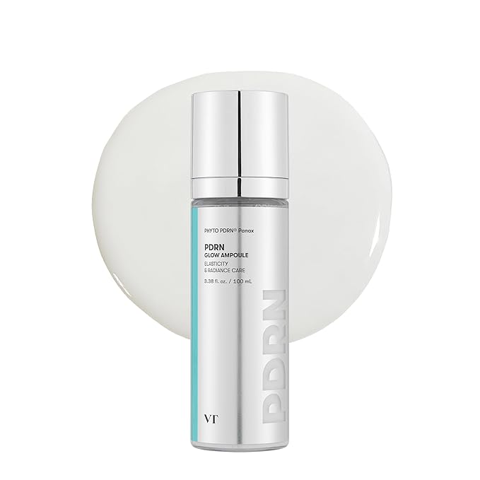 VT COSMETICS VT COSMETICS PDRN Glow Ampoule, PDRN Facial Mist, Deep Hydration Spray Serum, Vegan Skin Care, Light-weight Face Moisturizer, Plumping Effect, Fragrance-Free, Korean SkinCare (3.38 fl oz / 100 ml) Serum