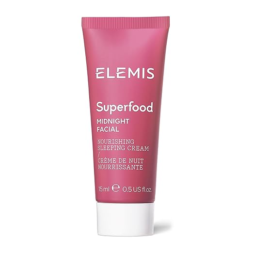ELEMIS Superfood Midnight Facial, Moisturizer Face Cream, Hydrating Face Moisturizer for Dry Skin, Firming Facial Cream, Camu Camu & Vitamin C Cream Moisturiser