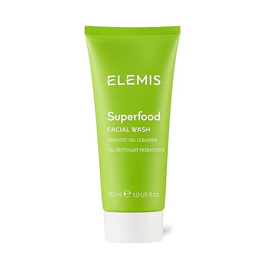 ELEMIS Superfood Facial Wash | Revitalizing Daily Prebiotic Gel Wash Gently Cleanses, Nourishes, and Balances Skin for a Fresh, Glowing Complexion skincare