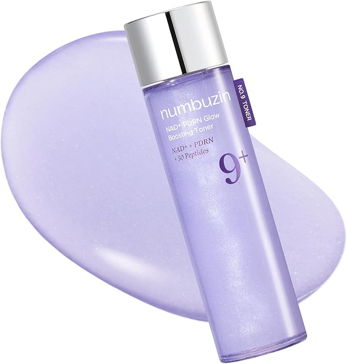 numbuzin numbuzin No.9 NAD+ Salmon PDRN Glow Boosting Toner, Hydrating & Firming Toner for Wrinkles, Fine Lines & Dull Skin, Peptides & Salmon PDRN for Radiance, Korean Skincare 5.07 fl oz Toner