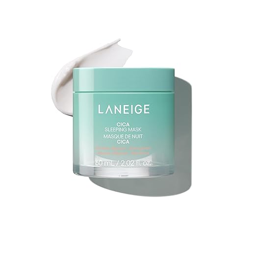 LANEIGE Cica Sleeping Mask: Korean Sensitive Skin Sleeping Mask for Soothing Hydration & Barrier Repair skincare