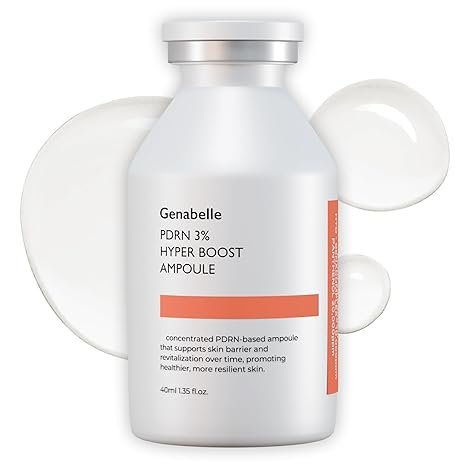 Genabelle Genabelle PDRN 3% Hyper Boost Ampoule – Advanced Skin Support Serum with PDRN, Niacinamide, Hyaluronic Acid, Peptides, and Centella for Skin Barrier Support, Dryness, and Uneven Texture Serum