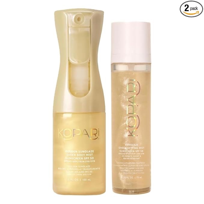 Kopari Kopari Golden Sunglaze Sheer Body Mist Sunscreen SPF 50 & Sunglaze Sheer Setting Mist Sunscreen SPF 50 Sunscreen