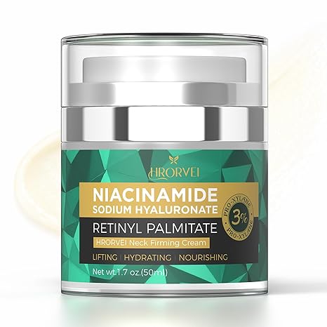 Hrorvei Face Neck Firming Cream Retinol Collagen Hyaluronic Acid Anti Aging Wrinkle Cream For Women Mens Face Neck Chest Jawline Tighten and Lift1.7 fl.oz Moisturiser