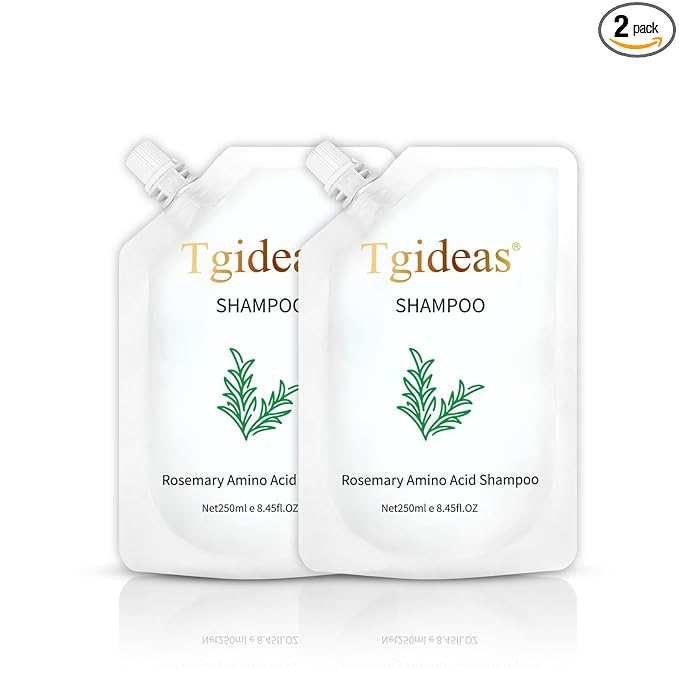 Tgideas Tgideas Rosemary Amino Acid Shampoo, Hair Growth Shampoo for Thinning Hair Women and Men Hair Loss, Zinc PCA Thicken & Strengthen Scalp with Hydrolyzed Silk 8.45 fl.oz - 2 Packs Korean face wash