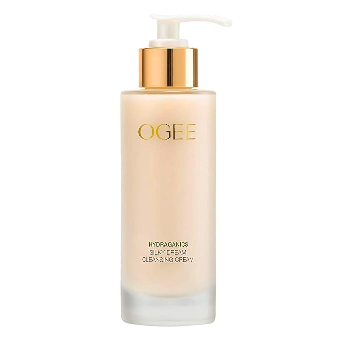 Ogee Ogee Silk Dream Facial Cleanser Cream - Certified Organic Daily Face Cleanser - Effectively Cleanses, Hydrates & Moisturizes with Bioactive Peptides (3 oz | 90mL) Water Cleanser
