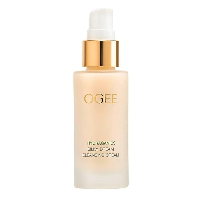 Ogee Ogee Silk Dream Facial Cleanser Cream - Certified Organic Daily Face Cleanser - Effectively Cleanses, Hydrates & Moisturizes with Bioactive Peptides - Travel Size (1 oz | 30mL) Water Cleanser