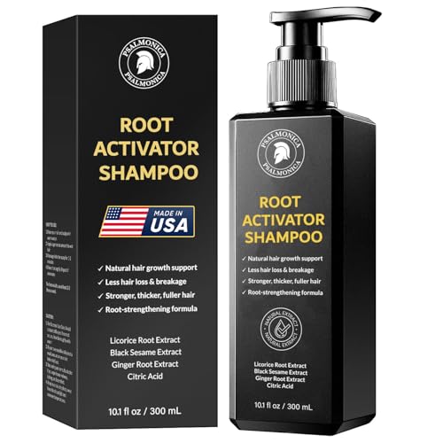 Psalmonica Root Activator Shampoo for Men - Hair Growth Shampoo for Hair Loss and Thinning Hair